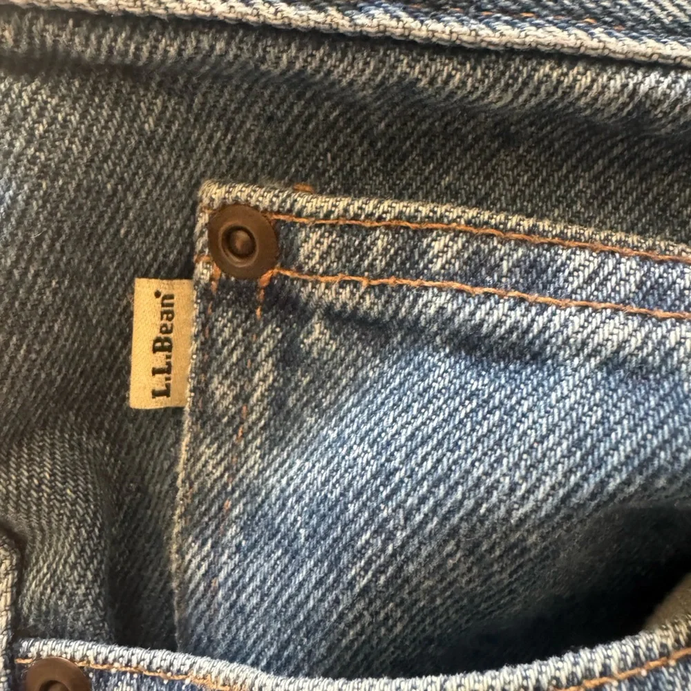 L.L. Bean Relaxed Fit Blue Jeans